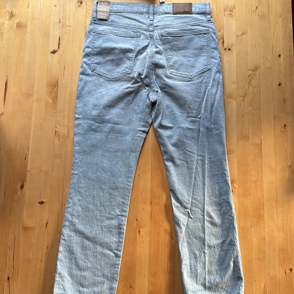 Madewell Slim Demi-Bootcut Jeans, NWT, sz 29 - Picture 4 of 9